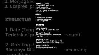 Personal Letter ICT for English Language [upl. by Melak126]