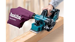 NEW Makita XGT 40V Max Brushless Planer KP001G  Testing [upl. by Berti]