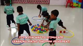 Counting Activity  Subhams Little Angels School [upl. by Minor]