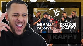 DRIZZGB amp TRAPPY vs GRAMS amp PASSIVE  REACTION [upl. by Suoivatram375]