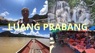 Luang Prabang Travel Guide Top Attractions Waterfalls and Temples  Laos Vlog [upl. by Anoi]