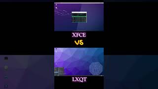 XFCE vs LXQT A Battle of Lightweight Desktop Environments xfce lxqt linux [upl. by Johnnie]