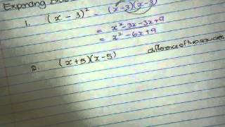 Expanding 2 brackets  Algebra Level 1 [upl. by Aryek866]