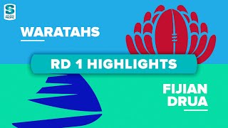 Super Rugby Pacific  Waratahs v Fijian Drua  Round 1 Highlights [upl. by Custer176]