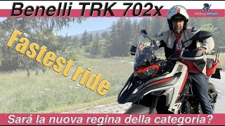 Benelli Trk 702x  Fastest ride [upl. by Nnaeel]