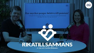 252  Hur mycket pengar behövs för att gå i pension Med räkneexempel  Just Keep Buying  Del 3 [upl. by Mloclam481]