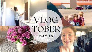 Vlogtober 2024  More Bathroom Updates  Redoing Our Master Bathroom  Day in the life of a SAHM [upl. by Charlene]