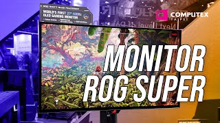 Monitor ASUS ROG al COMPUTEX 2024 un piacere per gli occhi [upl. by Tobin]