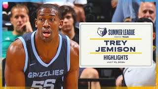 Trey Jemison Highlights vs Oklahoma City Thunder [upl. by Geaghan]