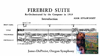 Stravinsky quotThe Firebirdquot Suite 1919 version with Score [upl. by Mcclelland]