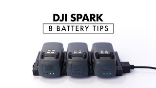 8 Battery Tips for DJI Spark [upl. by Hiamerej]