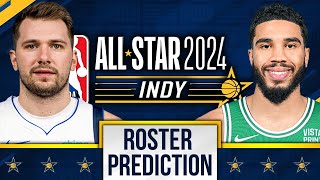 UPDATED 2024 NBA AllStar Roster PREDICTION  EAST vs WEST [upl. by Alroy]