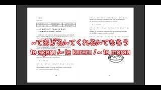 8 lesson Part 2 AgeruKureruMorau Minna no Nihongo [upl. by Barkley]