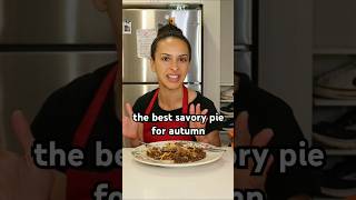 🧣 cozy COTTAGE PIE feat meaty mushrooms 🍄 vegan veganfood hashbrown lentils pie veganrecipes [upl. by Nnahaid570]