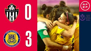 RESUMEN  MSC Torreblanca 03 Arriva AD Alcorcón  Copa de La Reina Futsal 2022  Cuartos de final [upl. by Enyalaj]