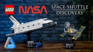 LEGO® 10283 NASA Space Shuttle Discovery  Review [upl. by Brewster996]