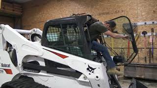 2016 BOBCAT T870 TRACK LOADER SKID STEER [upl. by Kernan849]