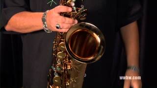 Allora Chicago Jazz Professional Tenor Saxophone [upl. by Narda]