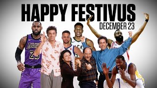 NBA Festivus Feats of strength amp airing of grievances  NBA Highlights [upl. by Bohner]