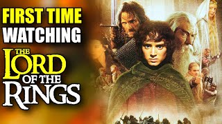 Watching Lord of the Rings for the First Time Fellowship of the Ring Reaction [upl. by Hightower]