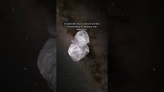 Simulación de Colisión Entre Asteroide y Cometa en SpaceSim 😨💥 [upl. by Roose388]