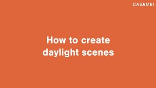 Casambi App Tutorial  How to Create Daylight Scenes [upl. by Cleres]