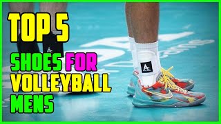 TOP 5 Best Shoes for Volleyball Men 2023 [upl. by Llenod]