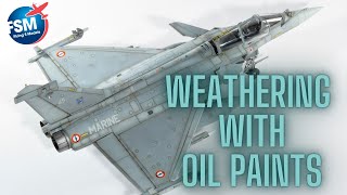 Weathering Model Airplanes with Oil Paints [upl. by Eneloc278]