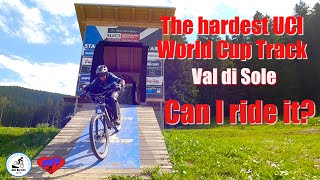 The hardest UCI World Cup Track Val di Sole Can I ride it [upl. by Odlaniger]