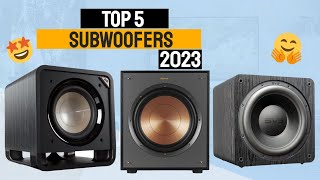 Best Subwoofers For Home Theater In 2023  Top 5 Subwoofers Review [upl. by Tivad]