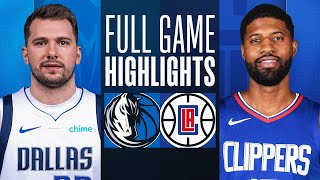 MAVERICKS at CLIPPERS  FULL GAME HIGHLIGHTS  November 25 2023 [upl. by Wehttan768]