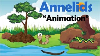 ANNELIDS  Biology Animation [upl. by Suirtemed]