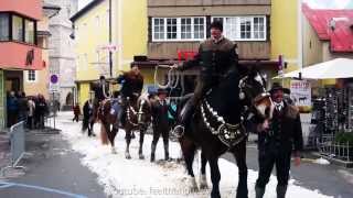 Part 3 Zell am SeeMaishofen Pinzgauer Trachtenschlitten und Brauchtumsfest 02022014 [upl. by Amliv]