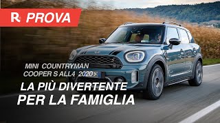 MINI Countryman Cooper S All4 2020 euro 6d prova su strada del nuovo restyling [upl. by Lesser421]