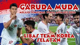 GARUDA MUDA INDONESIA LIBAS KOREA SELATAN  MELAJU KE SEMIFINAL DI EMPAT BESAR DENGAN UZBEKISTAN [upl. by Erodaeht]