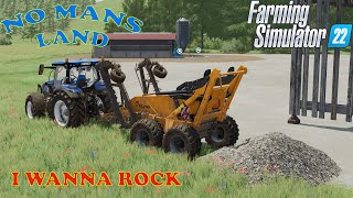 No Mans Land Ep 6 Time to remove them rocks Farm Sim 22 [upl. by Ube]