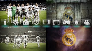 PS3 THEMES Real Madrid  Multi Dynamic Theme [upl. by Nelubez]