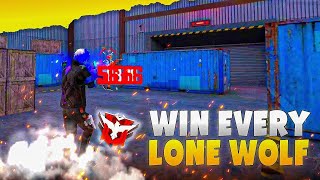 Win 🏆 Every Lone Wolf  Garena Free Fire [upl. by Della]