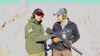 SHOT Show 2017 IWI Tavor X95 300BLK Suppressed Rifle [upl. by Leiuqese]