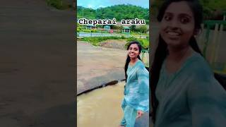 Araku chaparai water falls my first video vizag araku cheparai subscribe like likeforlikes [upl. by Westerfield]