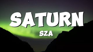 sza  Saturn Lyrics [upl. by Dympha703]