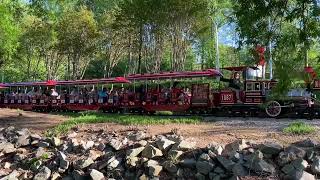 April 2024  Pullen Park Miniature Train  Raleigh NC [upl. by Lecram39]