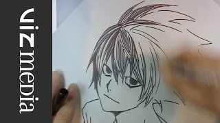 Takeshi Obata NY ComicCon 2014 Sketches [upl. by Culliton]