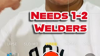 Hiring welder with PR assistance in Onatario [upl. by Clance]