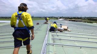 GEM Energy  Installation of a 100 kWp Solar Installation [upl. by Leak726]