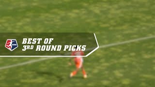 Best of ThirdRound Picks  NWSL College Draft [upl. by Innus]