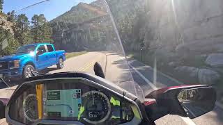 A Ride on US 34 starting outside Estes Park CO going east [upl. by Inalej129]