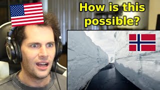 American Reacts to How Norway Clears its Snowy Roads [upl. by Nedarb]