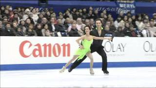 MarieFrance DUBREUIL amp Patrice LAUZON 2007 Worlds Ice Dancing CD  Rhumba [upl. by Nnanerak]