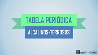 Tabela Periódica  Grupo 02  Metais Alcalinos Terrosos [upl. by Gaddi921]